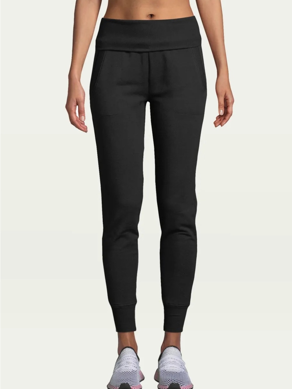 Beyond Yoga Black High-Waist Jogger Pants